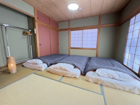 寝室1：1階和室8帖
