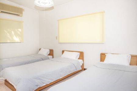 両コテージとも各洋室1室あり（３ベット）