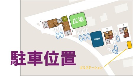 駐車場　配置図