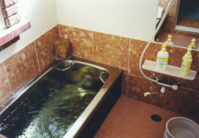 活性石温泉のジェットバス