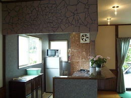 Ｃ棟の１Ｆ（キッチン）