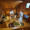 貸別荘ログハウスリビング