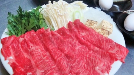 米沢牛のすき焼きセット