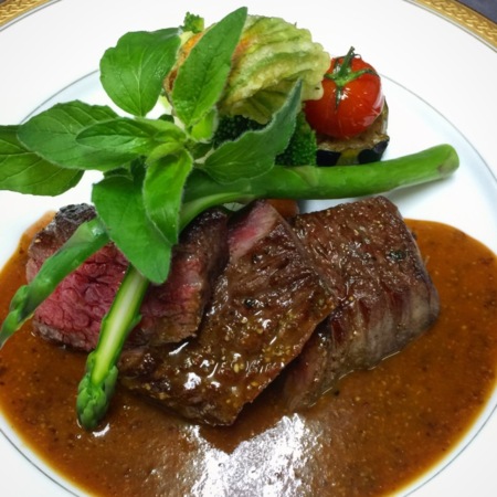 黒毛和牛イチボのロースト