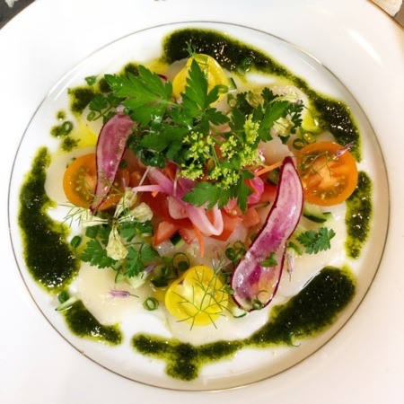 帆立のカルパッチョ