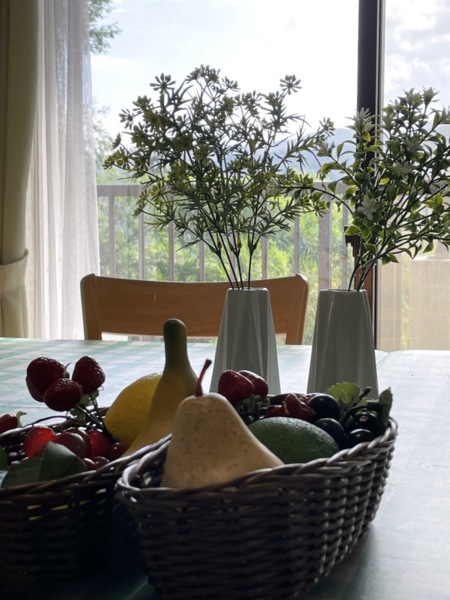 自然に囲まれます