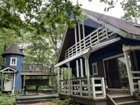 群馬 北軽井沢 森のｄｉｙコテージつくつく村 ログハウスコテージの宿泊情報