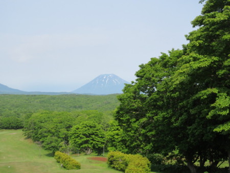 当施設からの写真「羊蹄山」