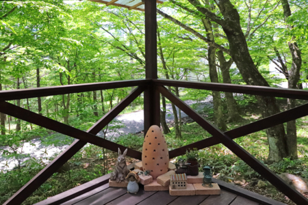 まわりの景色をお楽しみください