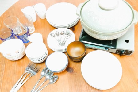 食器の他BBQ網・トング・チャッカマン有