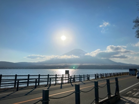 山中湖まで車で5分！