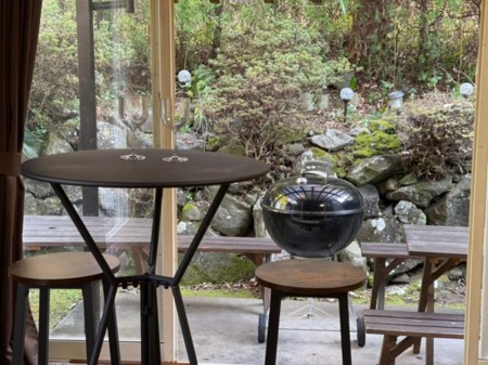 屋根付きBBQセット(無料)