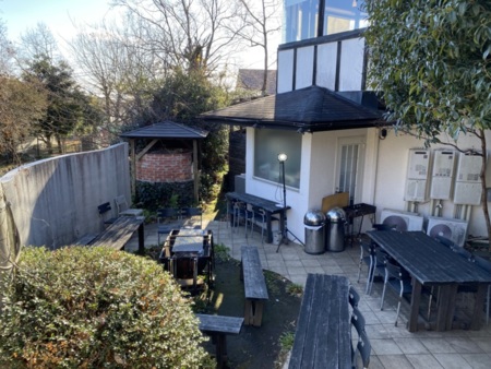 BBQ場