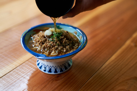 朝食事前予約可能。漁師風炒りさんが丼