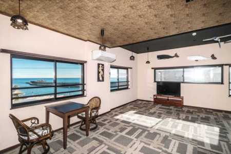 海一望の広いお部屋