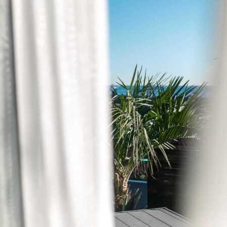 海が見えるリビング