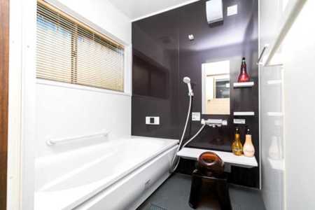 開放感あふれる最新型バスルーム