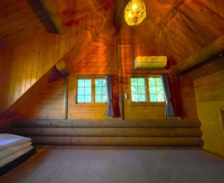 2F洋室　布団を４組用意しました