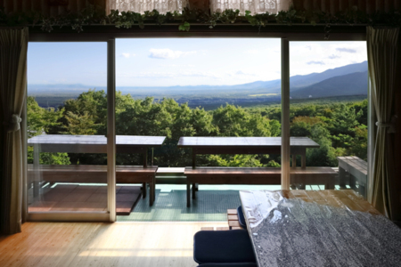 【みはらし台】お部屋の中からの壮大な景色