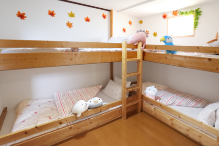 【みはらし台】みんなで仲良くベットルーム