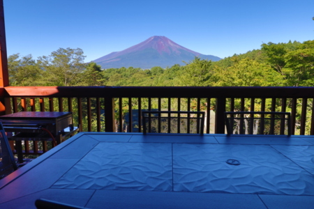 富士山見ながらBBQ！！