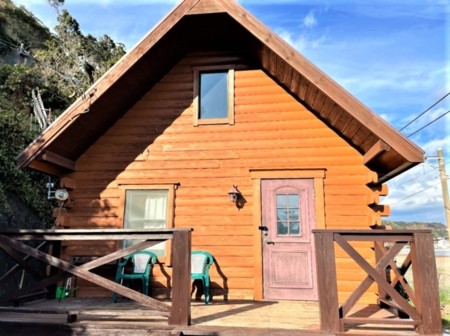 BBQ場は建物の目の前です。