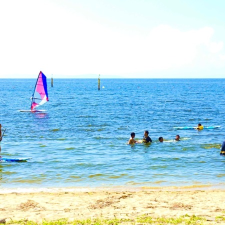 自然　松林　海は目の前　