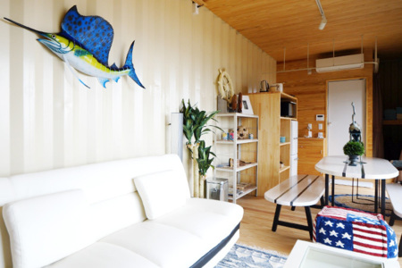 STAR LODGE リビング/TASO BEACH HOUSE