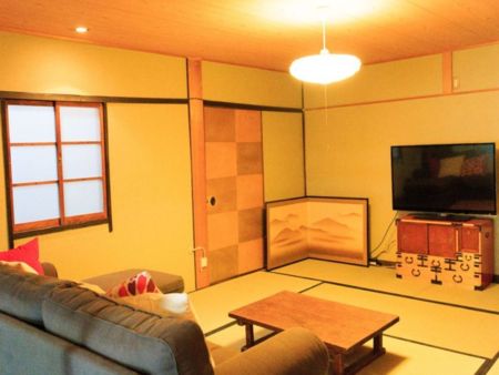 TVがある部屋です