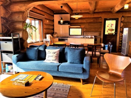 開放的なリビングダイニング