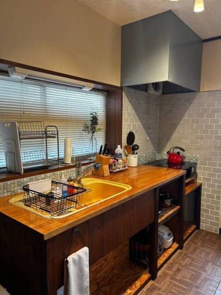オーナー手作りキッチン