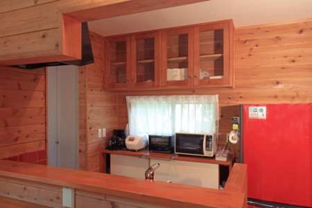 キッチン　一通りの調理器具は揃っています