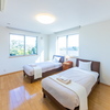 洋室（ツイン）が3部屋あります。