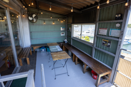 【全天候型BBQスペース】BBQ什器貸出
