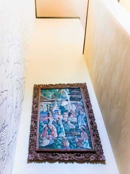 バリ島を感じるインテリア