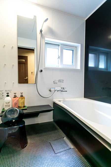 使い勝手の良いバスルーム