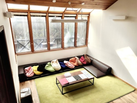 木々の間からの日差しが心地良い