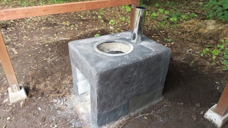 本格的な羽釜で炊くごはんは格別です！