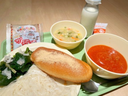 【オプション】懐かし給食(1,250円)