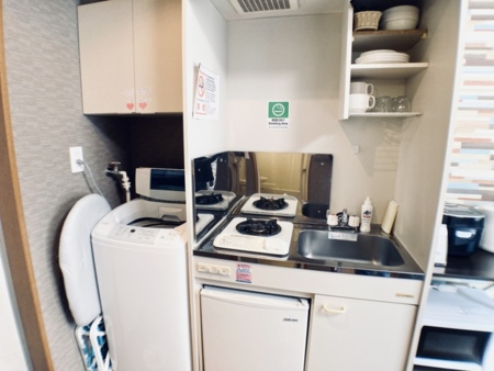 １階のお部屋は２段ベッドがあります