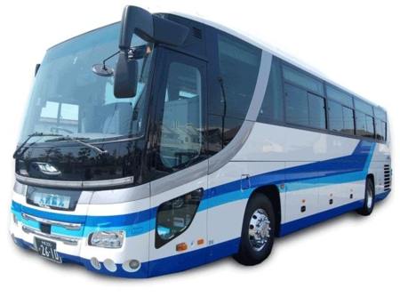 20人以上集まれば貸切バスが便利（有料）