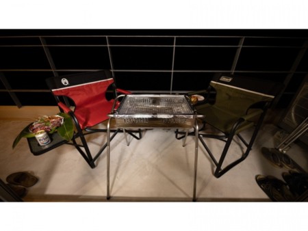 BBQ!ベランダで！！