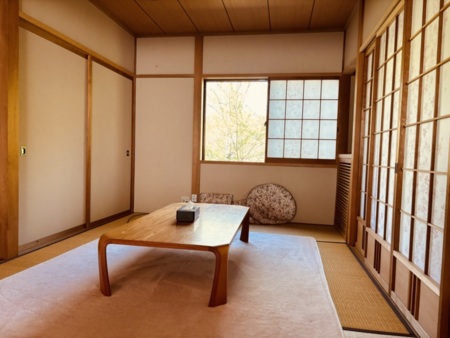1階の和室でくつろいで下さい。