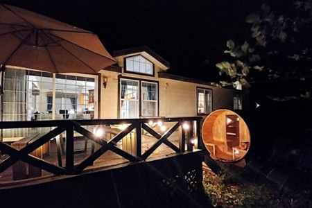 星空を見ながらととのえる