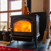 薪ストーブでぽかぽか！！！
