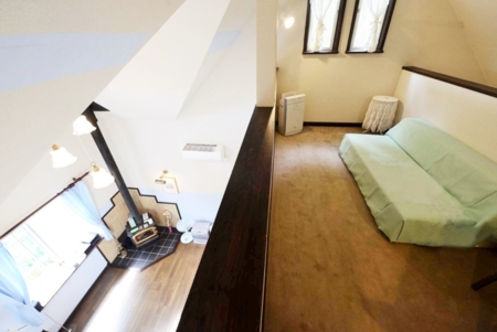 上階には寛ぎスペースも