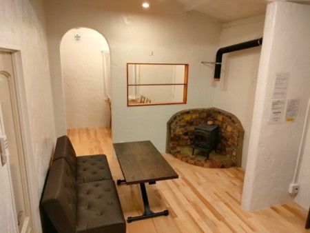 リビング　薪ストーブ