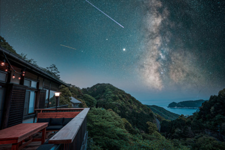 条件が揃うと星空が見えます