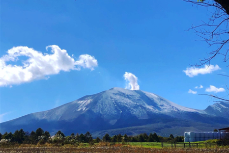 雄大な浅間山