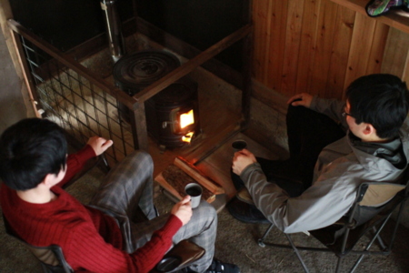 冬季限定（薪ストーブ設置）